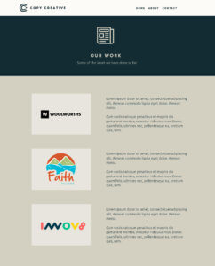 copy creative copywriting